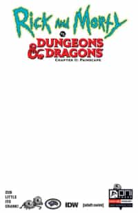 Rick and Morty Vs D&D II Painscape #1 Variant 10 Copy