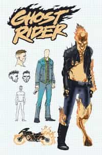 Ghost Rider #1 Variant 10 Copy Kuder Design