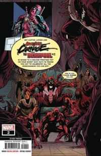 Absolute Carnage Vs Deadpool #2 Second Printing Ferreira