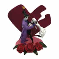 DC Statue Joker and Harley Wedding Style