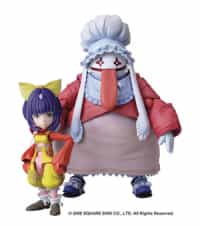 Final Fantasy IX Bring Arts AF Eiko Carol and Quina Quen