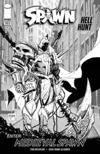 Spawn #303 CVR C BW Mcfarlane