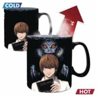 Death Note Mug Kira and L Heat Change
