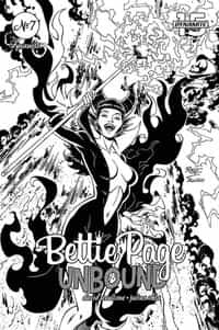 Bettie Page Unbound #7 Variant 15 Copy Royle BW