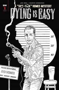Dying Is Easy #1 Variant 10 Copy Rodriguez BW