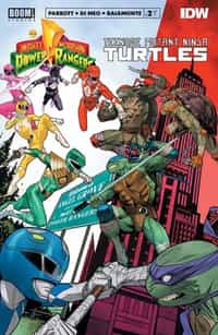 Power Rangers Teenage Mutant Ninja Turtles #2 CVR A Mora