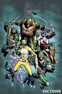 Power Rangers Teenage Mutant Ninja Turtles #2 CVR H Ramos