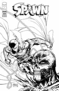 Spawn #304 CVR C BW Mcfarlane