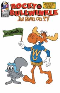 Rocky and Bullwinkle Seen On TV #2 Limited Edition Retro Animation