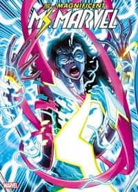 Magnificent Ms Marvel #8 Second Printing Vecchio Var