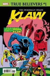 True Believers One-Shot Criminally Insane Klaw