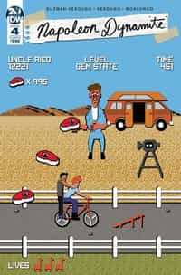 Napoleon Dynamite #4 Variant 10 Copy Monlongo