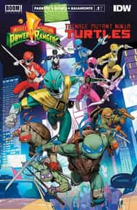 Power Rangers Teenage Mutant Ninja Turtles #1 Second Printing CVR A