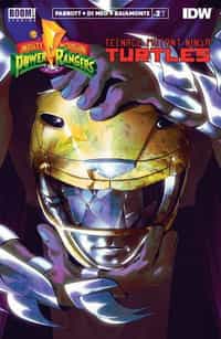 Power Rangers Teenage Mutant Ninja Turtles #2 Second Printing