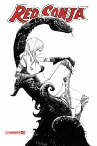 Red Sonja #13 Variant 20 Copy Lee B&w Incv