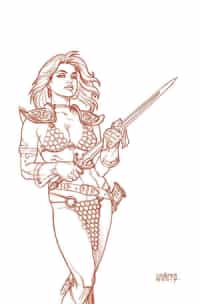 Red Sonja #13 Variant 25 Copy Linsner Tint Foc Incv