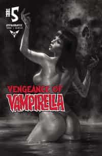 Vengeance of Vampirella #5 Variant 11 Copy Parrillo BW