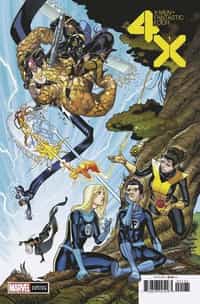 X-men Fantastic Four #1 Variant 50 Copy Garron