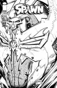 Spawn #305 CVR C BW Mcfarlane