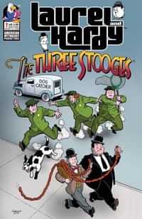Laurel and Hardy Meet Three Stooges #1 CVR A Shanower
