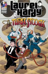 Laurel and Hardy Meet Three Stooges #1 CVR C Limited Class Cartoon