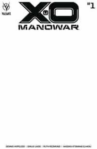 X-O Manowar #1 Cvr E Blank Var