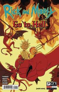 Rick and Morty Go To Hell #1 CVR A Oroza