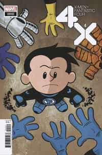 X-men Fantastic Four #4 Variant Eliopoulos