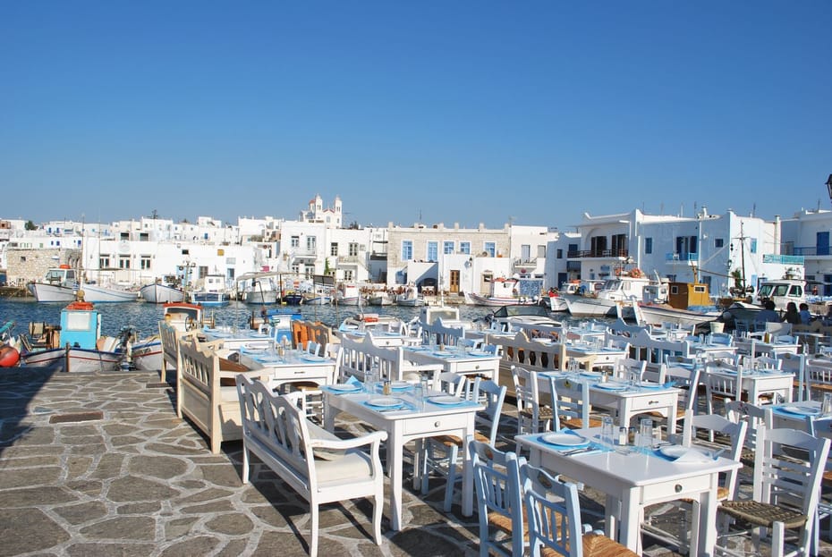 DE MICONOS A PAROS - CONTINUANDO LA AVENTURA