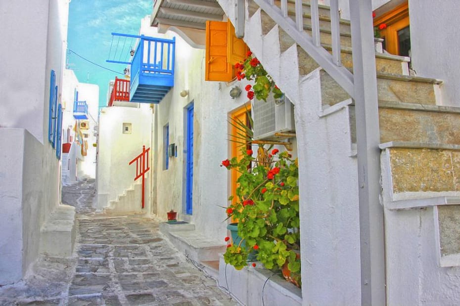 Visita Mykonos Chora & Playas