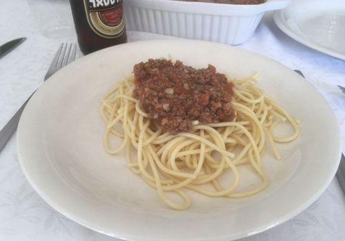 ספגטי בולונז עם עגבניות טריות - ללא רסק