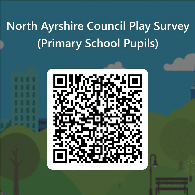 A qr code on a screen 
Description automatically generated