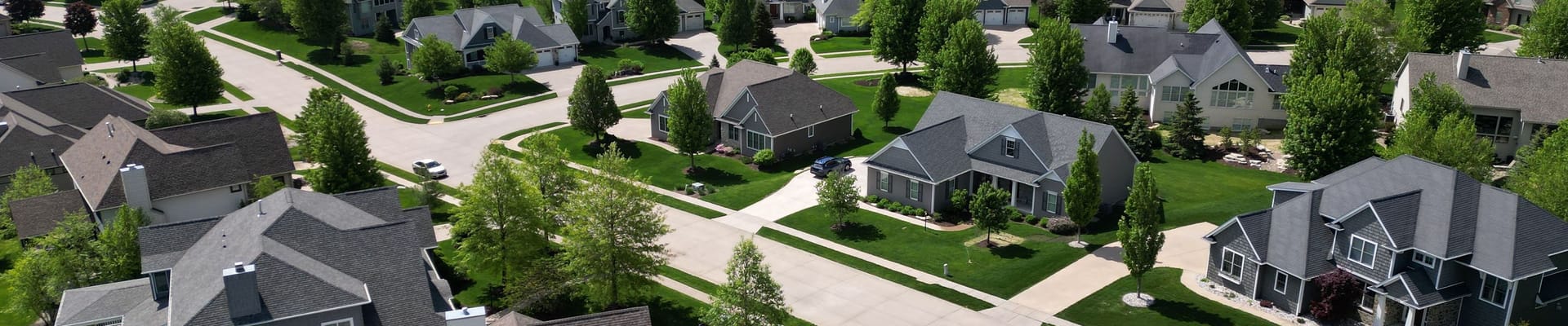 Aerial Picture of Bettendorf Neighborhood