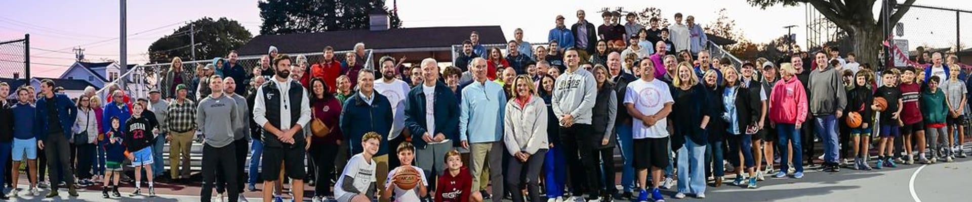 court dedication group shot