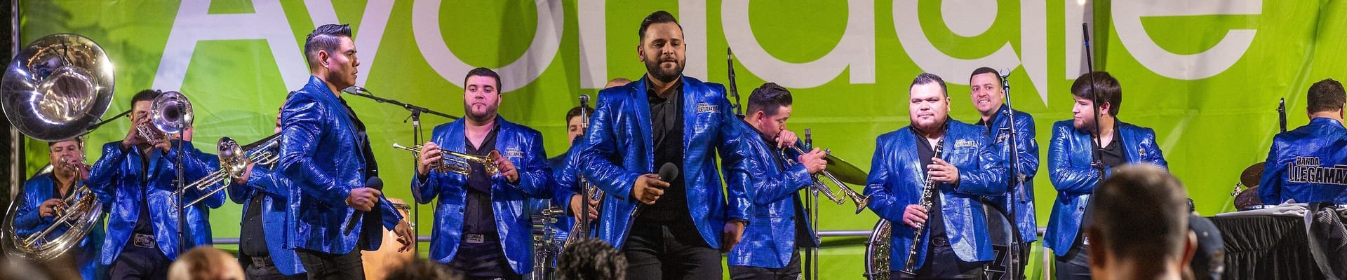 People gathering at an event