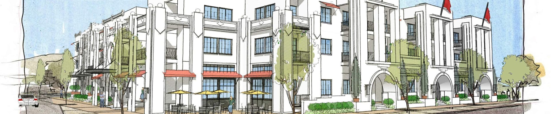 Creekside Village proposed rendering