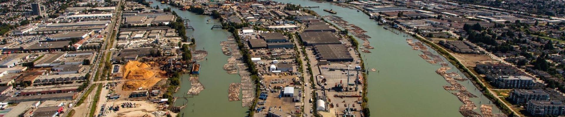 Fraser River Industrial area