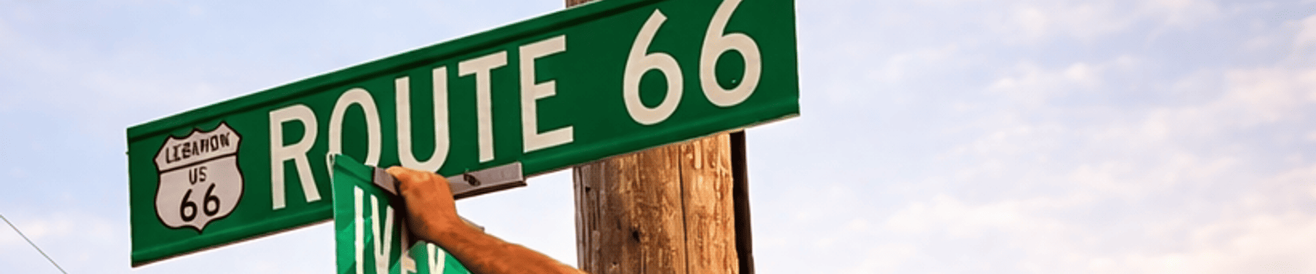 Image of Route 66 sign