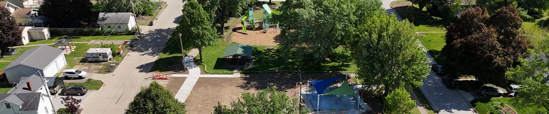Aerial of Lincoln Park