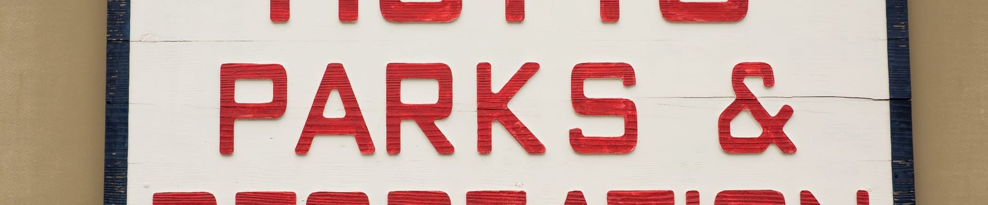Hutto Parks & Recreation sign