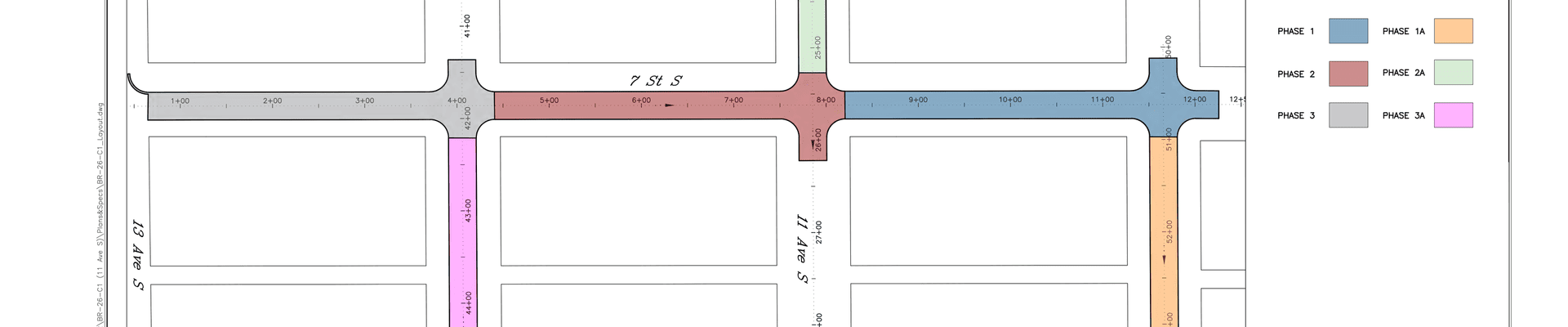 Project BR-26-C1 Phases