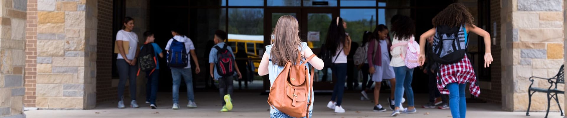 Kids at school