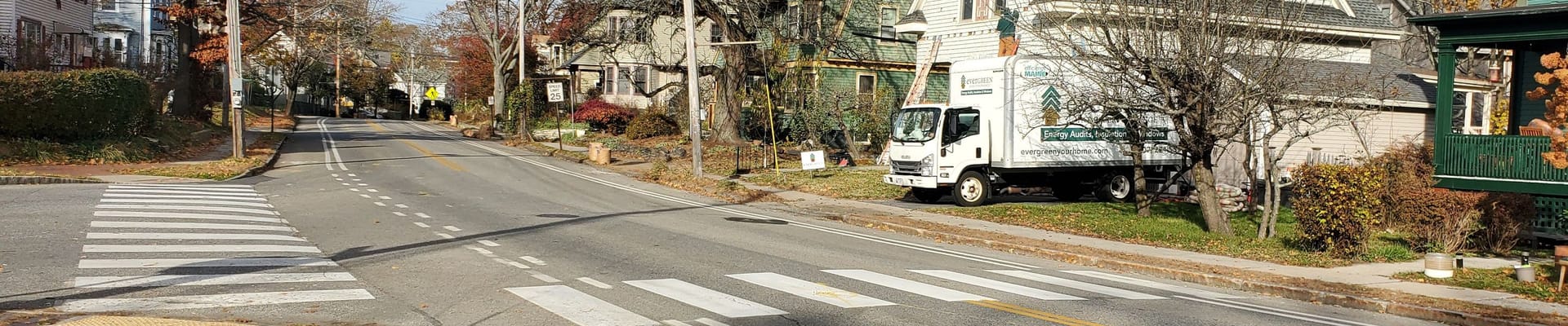 Crossing at Deering Ave  