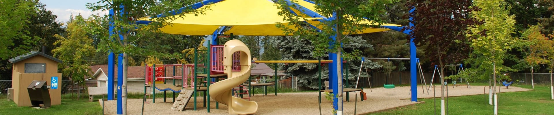 The Cedar Heights Community Park playground.