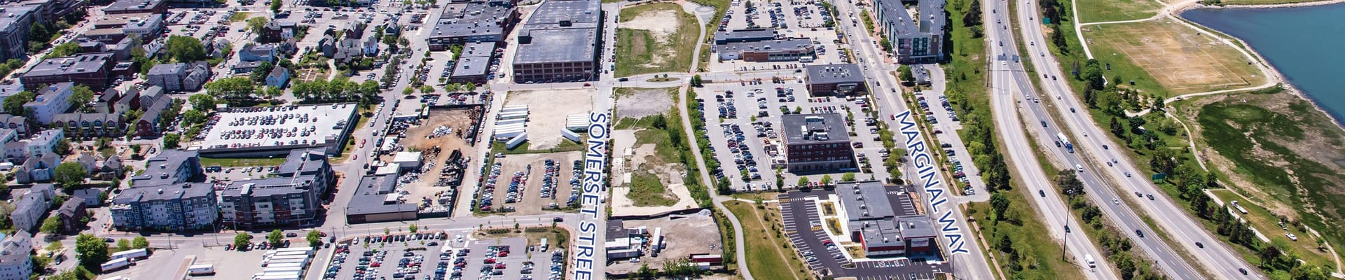 Aerial photograph of Bayside