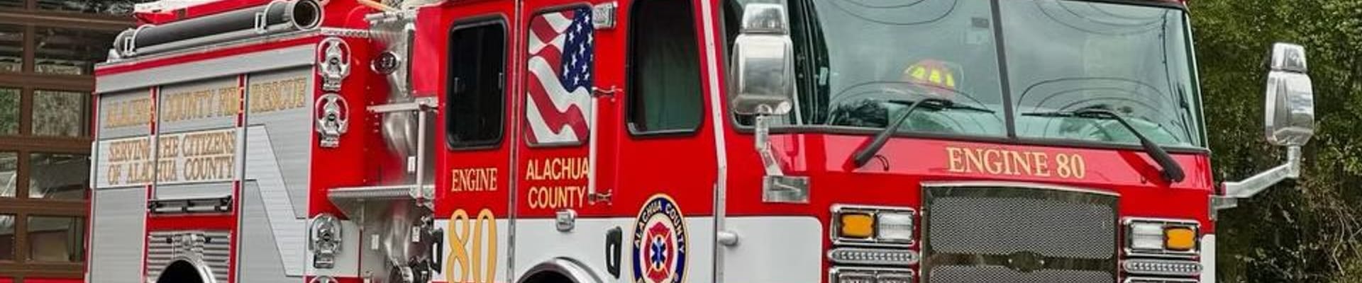 Alachua County Fire Engine 80