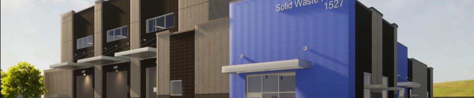 Rendering of what the new solid waste fleet show will comprise of