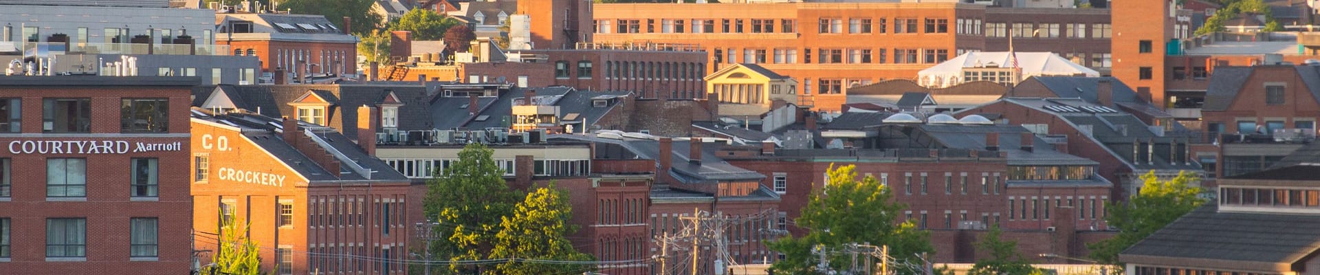 Portland city skyline