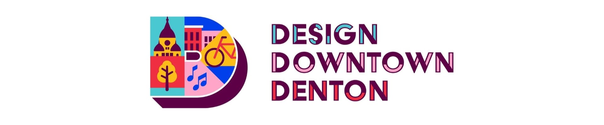 Design Downtown Denton logo