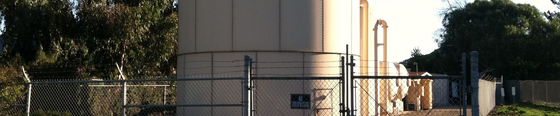 Water treatment tanks